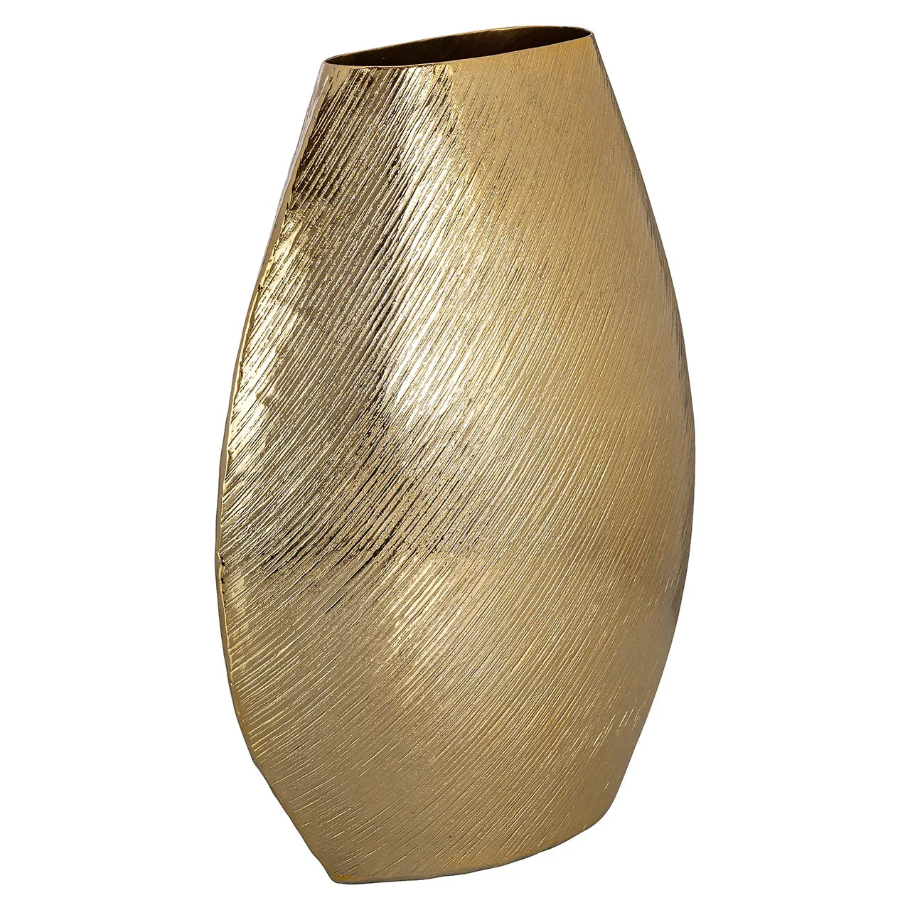 Vāze Richmond Interiors Evey big 39/31/13 cm zelts - N1 Home