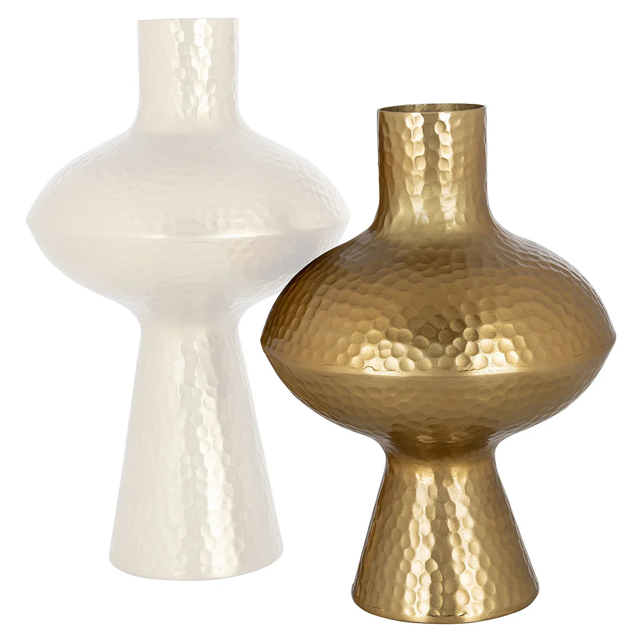 Vāze Richmond Interiors Caitlyn small 35/26/26 cm zelts - N1 Home