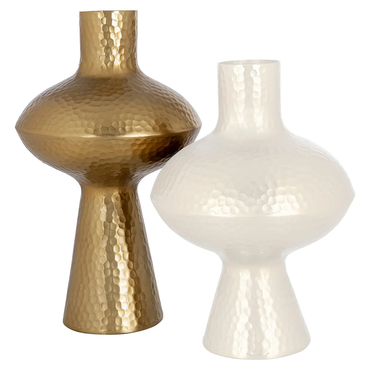 Vāze Richmond Interiors Caitlyn big 42/26/26 cm zelts - N1 Home