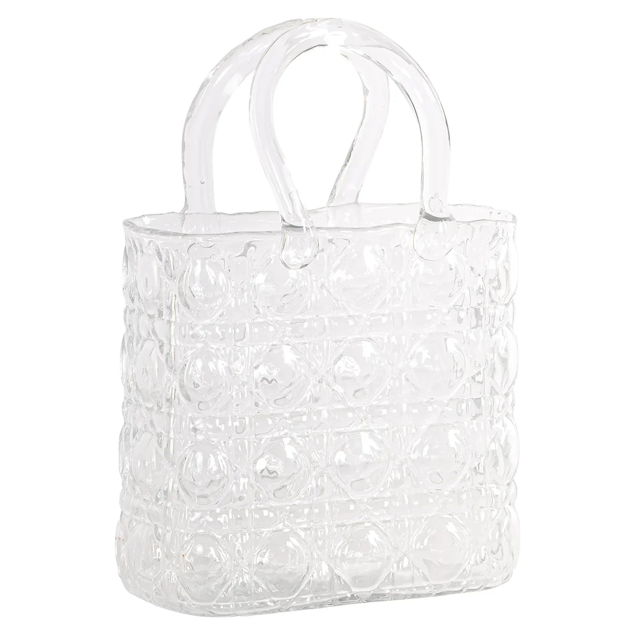 Vāze Richmond Interiors Ginny 28/20/20 cm caurspīdīga - N1 Home