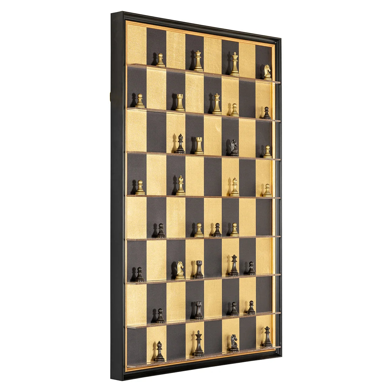 Sienas māksla Richmond Interiors Nala 100/70 cm melns/zelts - N1 Home