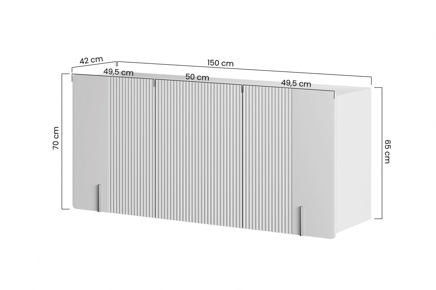 Kumode Dersi 150/70/42 cm kašmirs/zelts - N1 Home