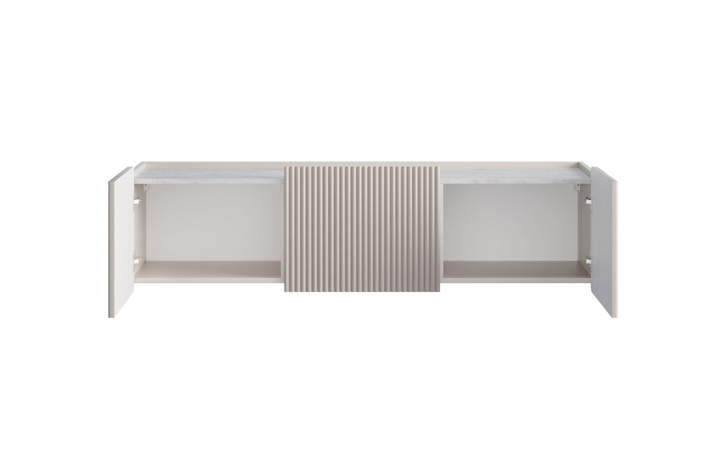 RTV skapis Dersi 150/40/42 cm kamirs/melns - N1 Home
