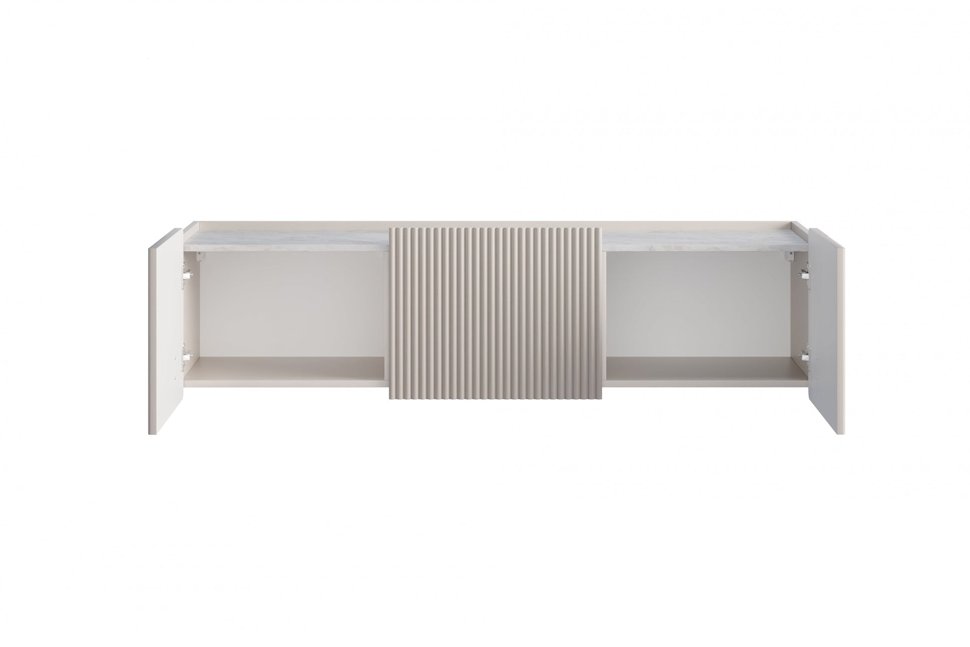 RTV skapis Dersi 150/40/42 cm kamirs/melns - N1 Home