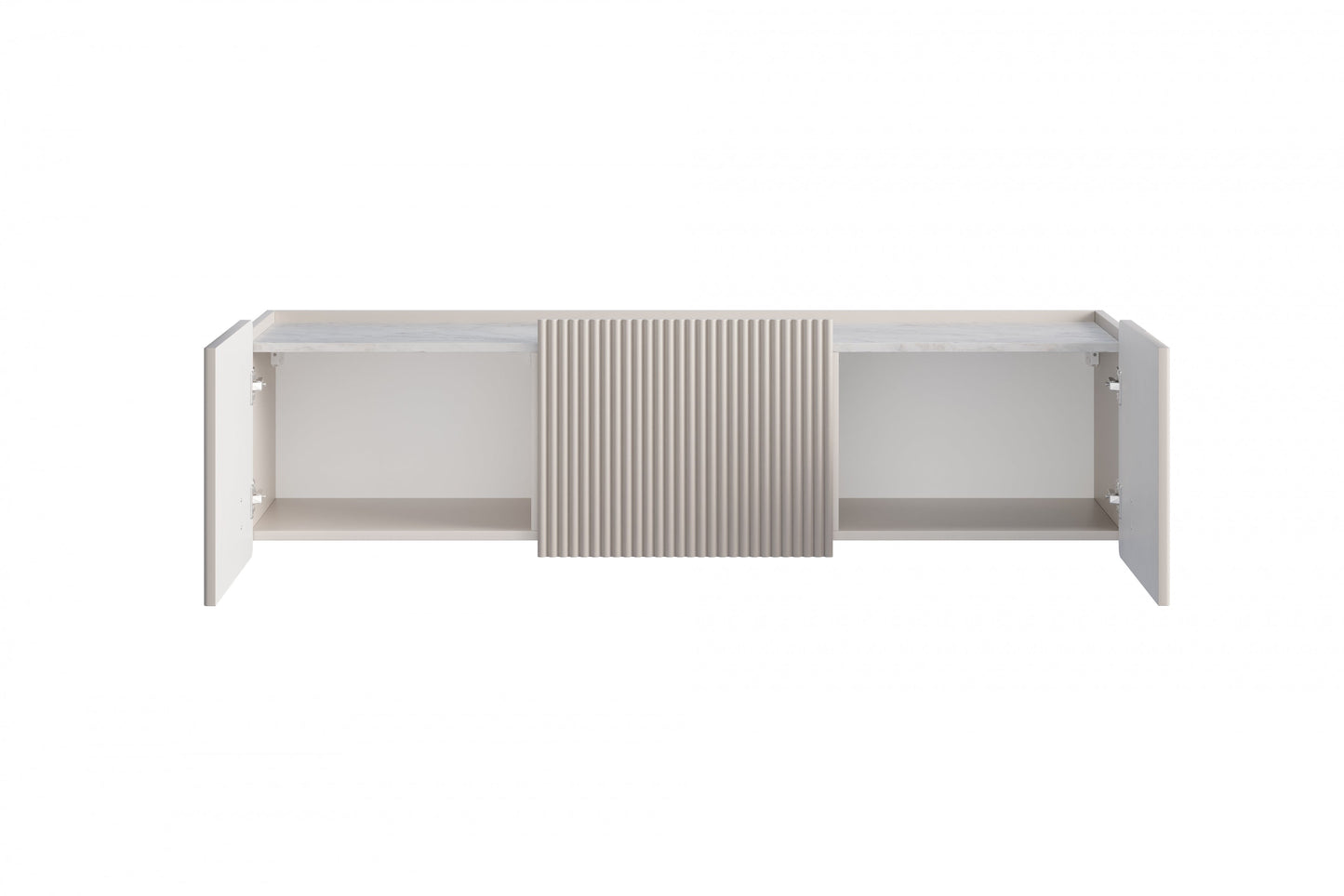 RTV skapis Dersi 150/40/42 cm kamirs/zelts - N1 Home