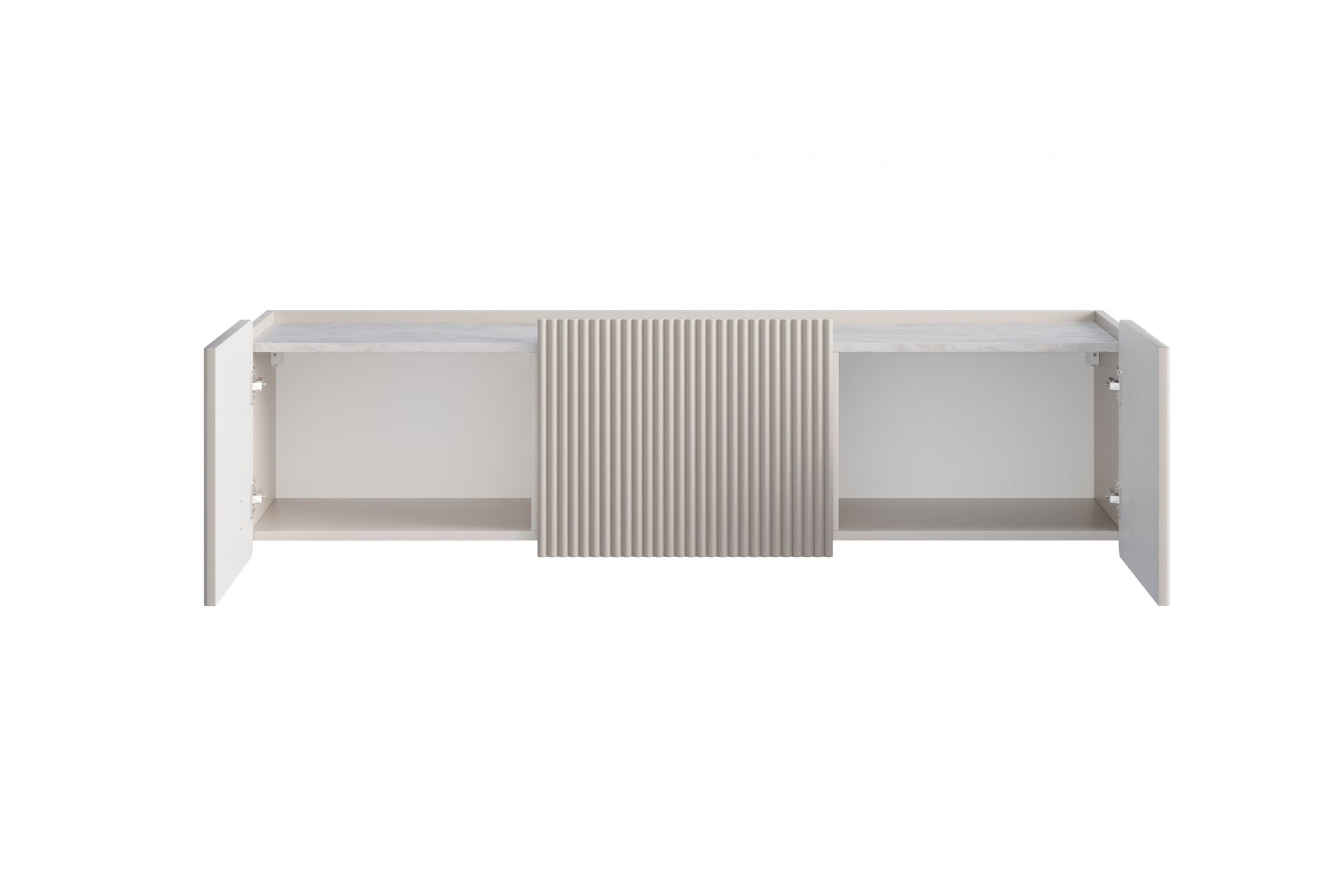RTV skapis Dersi 150/40/42 cm kamirs/zelts - N1 Home