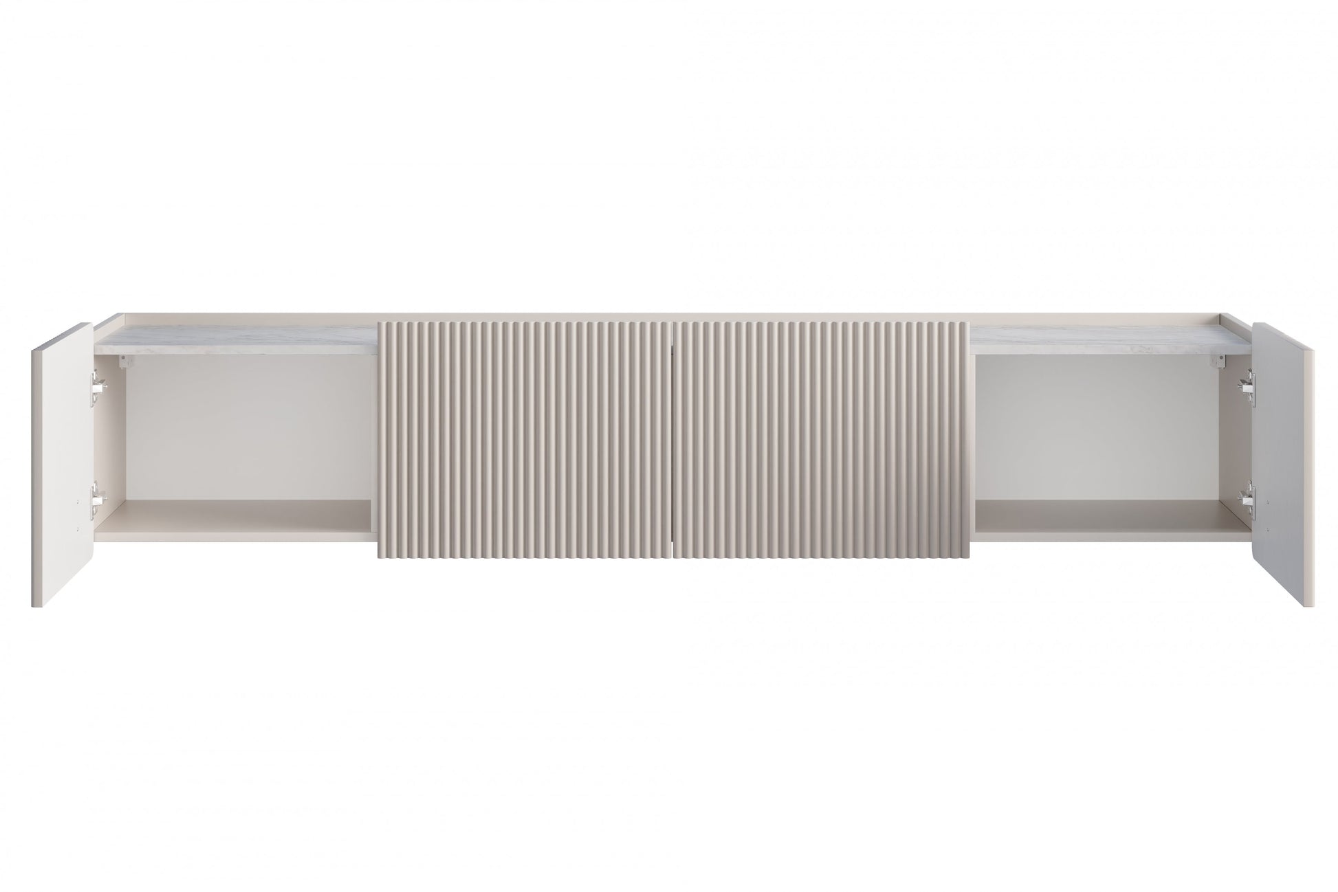 RTV skapis Dersi 200/40/42 cm kamirs/zelts - N1 Home